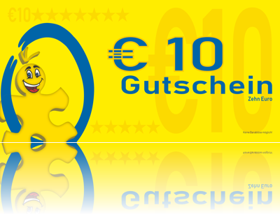 EUR 10,00 Gutschein